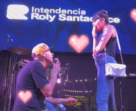 Un inesperado pedido de casamiento se llevó los flashes del Funes Vibra: el video del enternecedor momento